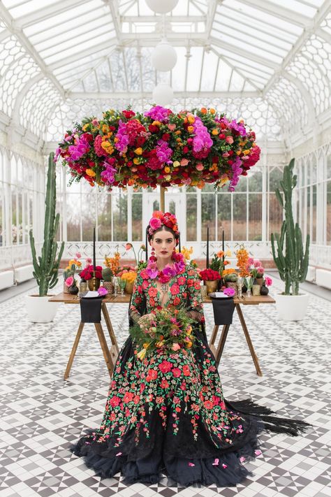 Frida Kahlo Wedding, Joanne Fleming, Fern Wedding, Wedding Color Trends, Strictly Weddings, Boda Mexicana, Garden Wedding Inspiration, Garden Wedding Venue, Themed Weddings