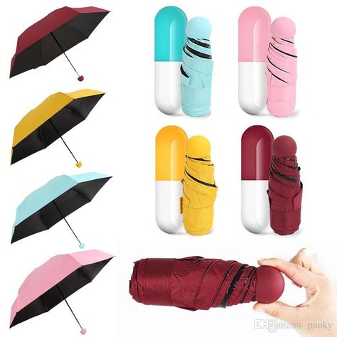 Souvenirs Capsule case Umbrella Ultra Light Mini Folding Umbrella Compact Pocket Umbrella Windproof Rain Sun Umbrellas Capsule Umbrella, Fishing Umbrella, Uv Umbrella, Mini Umbrella, Umbrella Lights, Compact Umbrella, Shade Umbrellas, Rain Umbrella, Sun Umbrella