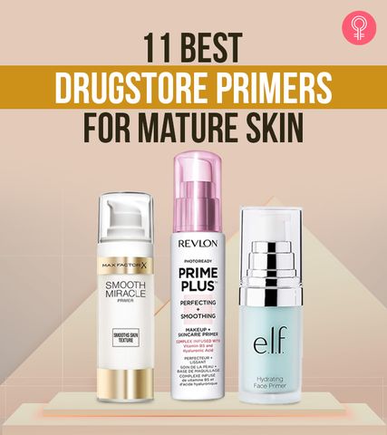 11 Best Drugstore Primers For Mature Skin In 2022 Best Primer For Pores, Best Hydrating Primer, Pore Minimizer Primer, Best Drugstore Primer, Drugstore Primer, Best Face Primer, Primer For Dry Skin, Best Makeup Primer, Color Correcting Primer