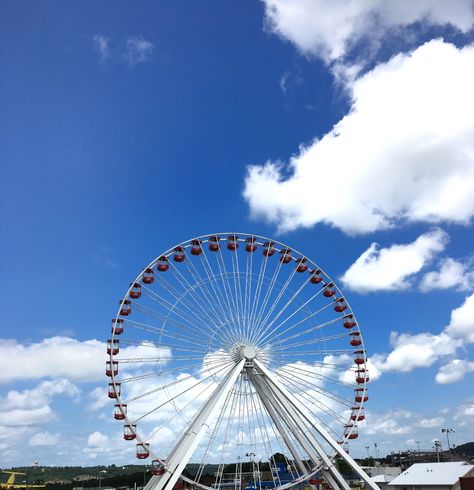 Branson Ferris Wheel, formerly known as The Navy Pier Ferris Wheel Navy Pier Ferris Wheel, Navy Pier, My Happy Place, Time Travel, Ferris Wheel, Missouri, Happy Places, Travel Tips, Chicago