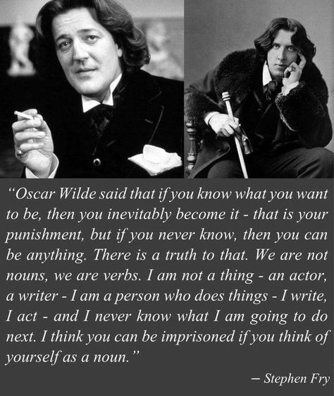 We are not nouns, we are verbs Inspirational Advice, Literature Quotes, Exam Study, Life Lesson, Poem Quotes, Lesson Quotes, Awesome Things, Oscar Wilde, Quotable Quotes