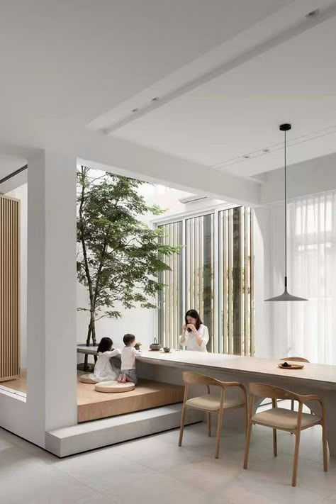 Japanese Home Design, Interior Design Minimalist, Japandi Living, Japandi Interior, Japanese Interior Design, Dining Room Ideas, Japanese Interior, Japan Design, Dream House Interior