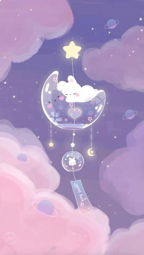 Space Bunnies, Rabbit Wallpaper, Cats Halloween, Sleeping Bunny, Aesthetic Wallpaper Iphone, Halloween Cats, Iphone Wallpaper Kawaii, Bunny Wallpaper, Cute Galaxy Wallpaper