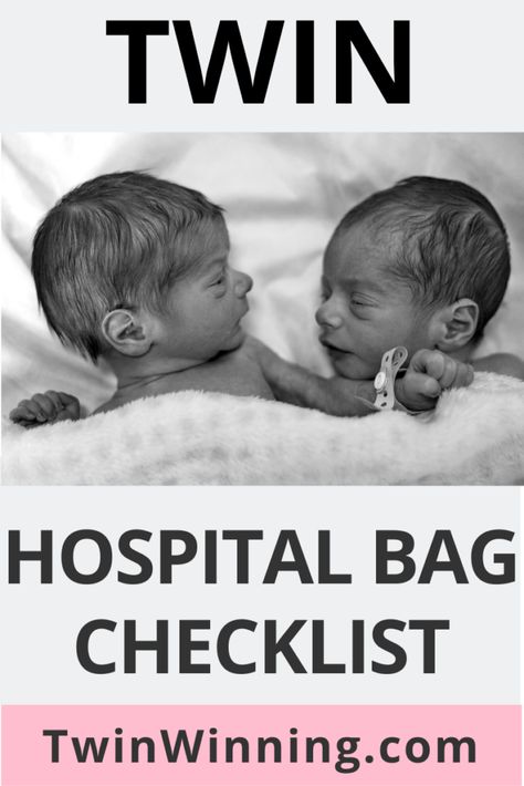 Hospital Bag For Twins Packing Lists, Hospital Bag Checklist Twins, Hospital Bag Checklist For Twins, Twins Hospital Bag, Hospital Bag For Twins, Twin Hospital Bag Checklist, Twin Hospital Pictures, Newborn Twins Hospital, Hospital Bag Checklist Uk