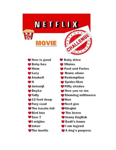 #netflix #netflixandchill #movies #amazing A list of movie to watch in Netflix Such as: Drama Movies,Family Movies,Romance and series. Ever wonder what movies you should watch? Well here is a Netflix challenge with variety of movie for you to watch 🥰 Family Movies On Netflix Best, Netflix Kids Movies, Netflix Challenge, Netflix Family Movies, Netflix Movies For Kids, Movies Romance, I Origins, 1980s Tv Shows, Movies Family