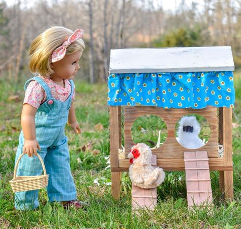 Ag Doll House Diy, Diy Ag Doll Accessories, Alison Jr Dollhouse, Diy Our Generation Doll House, Kit Kittredge, Kit American Girl Doll, Ag Doll House, American Girl Doll Samantha, Girl Crafts