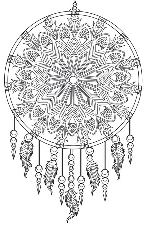 Dream Catcher Coloring Pages - Best Coloring Pages For Kids Dream Catcher Coloring Pages, Dream Catcher Mandala, Mandala Doodle, Mandala Wallpaper, Design Mandala, Adult Coloring Designs, Pattern Coloring Pages, Free Adult Coloring Pages, Mandala Coloring Books