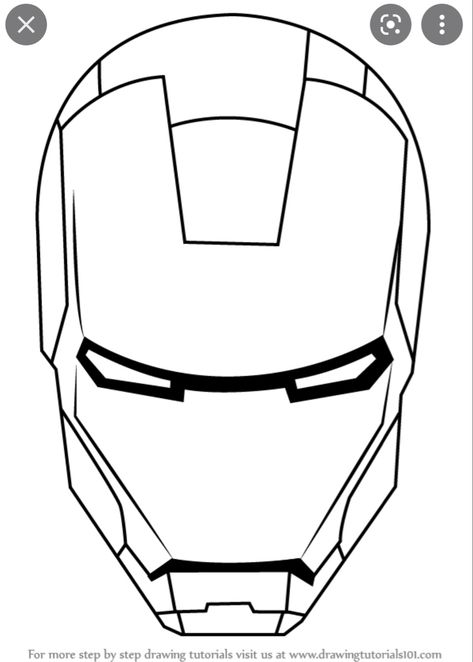 Iron Man Helmet Drawing, Iron Man Drawing Easy, Ironman Mask, Superhero Logo Templates, Ironman Tattoo, Iron Man Face, Iron Man Drawing, Iron Man Tattoo, Iron Man Mask