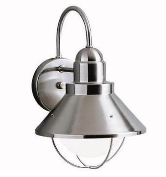 Kichler Seaside Outdoor Light Outdoor Barn Lighting, Exterior Light Fixtures, Kichler Lighting, Outdoor Sconces, Barn Lighting, Outdoor Wall Lantern, Wall Lantern, Porch Lighting, Exterior Lighting