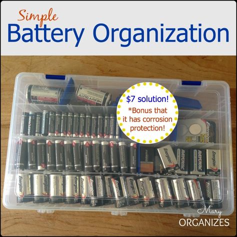 Disclosure: Any post may contain links to my shop or affiliate links, which means I may receive a commission from any purchase you make. All opinions about products I use are my own. Read the full disclosure HERE. My batteries have been bothering me. I had them pseudo-organized, but they were basically a jumbled mess … Battery Organization, Spring Cleaning Challenge, Cleaning Challenge, Cleaning Printable, Organized Living, Home Management, Household Organization, Battery Storage, 31 Days