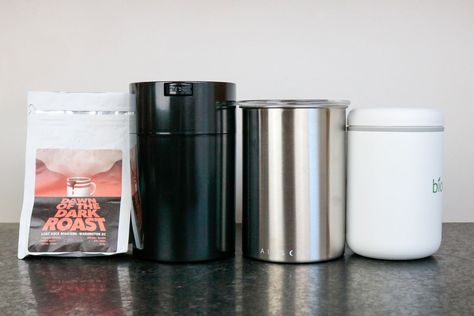 The Best Coffee Canisters of 2023 Storing Coffee, Coffee Canisters, Coffee Canister, Serious Eats, Pour Over Coffee, Coffee Type, Buy Coffee, Coffee Drinkers, Dark Roast