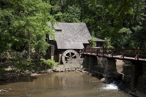 Millers were often confidants to more people than likely anyone in the community - http://www.alabamapioneers.com/millers-of-alabama/ House Near River, Old Mill House, Holiday Getaway, Mill House, Beautiful Travel Destinations, Photography Guide, Vacation Planning, Beautiful Travel, Beautiful Music