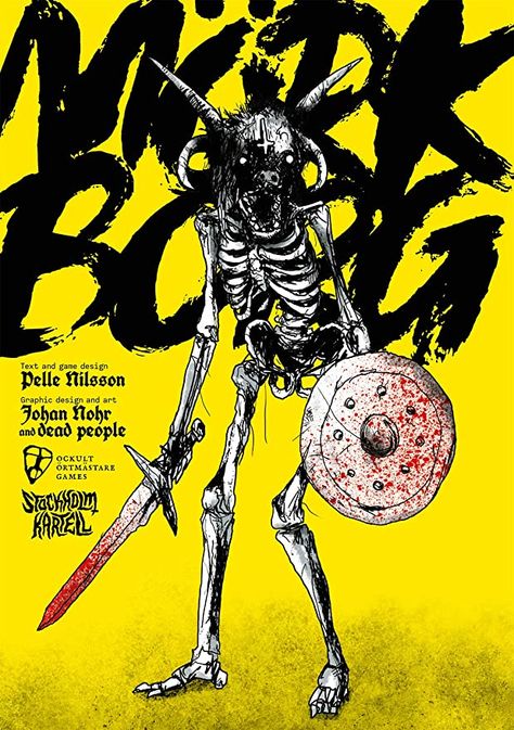 MÖRK BORG Artpunk RPG : Amazon.co.uk: Toys & Games Mork Borg, Shadow King, Dungeon Crawler, The Catacombs, Gothic Cathedral, Doom Metal, Magic Mike, Metal Albums, Lost Souls