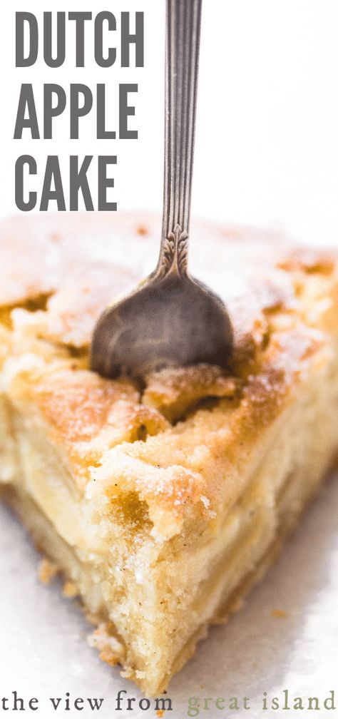 Dutch Apple Cake, Irish Apple Cake, Apple Recipes Healthy, Cake Apple, Baked Apple Recipes, Dutch Apple, Apple Dessert, Apple Dessert Recipes, Doughnut Cake