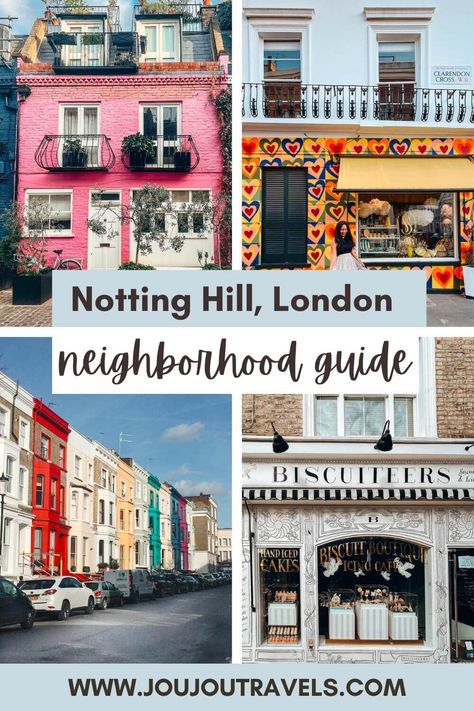 Wondering how to spend the perfect day in Nott8ing Hill? Then read on for the best things to do in Notting Hill, London! Noting Hill London, Best European Christmas Markets, Knotting Hill, London Neighborhoods, Solo Travel Quotes, Hyde Park London, London Itinerary, Notting Hill London, England Trip