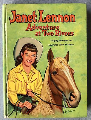 The Lawrence Welk Show, The Lennon Sisters, 1960s Tv Shows, Lawrence Welk, Two Rivers, Girls Series, Vintage Children's Books, Chapter Books, Hardcover Book