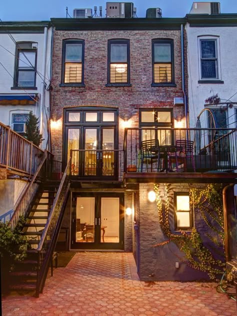 Brooklyn Brownstone  Traditional Outdoors from Ben Herzog on HGTV Brooklyn Brownstone, Park Slope, Traditional Exterior, Have Inspiration, Row House, Ideas Pictures, City Living, House Goals, An Apartment