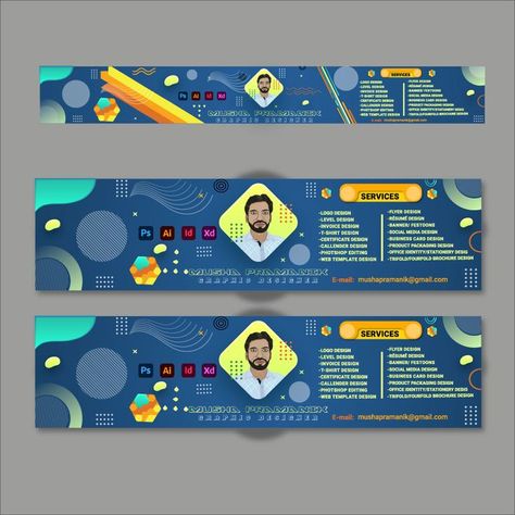 Business Banner Design, Banner Design Templates, Linkedin Cover Photo, Web Header, Animated Banner, Cover Post, Cover Photo Design, Well Design, Linkedin Banner