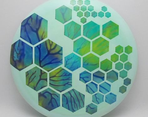 Quality hand dyed disc golf discs for you to by AerialArtistryDyes. One of my favorite mint green discs dyed by the talented Aerial Artistry. These make unique gifts for a husband, son, boyfriend, or dad. Disc Golf Dyeing, Disc Dye Ideas, Dyed Disc Golf Discs, Disc Golf Art, Disc Dyeing, Disc Golf Discs, Disc Golf Dye, Disk Golf, Disc Art