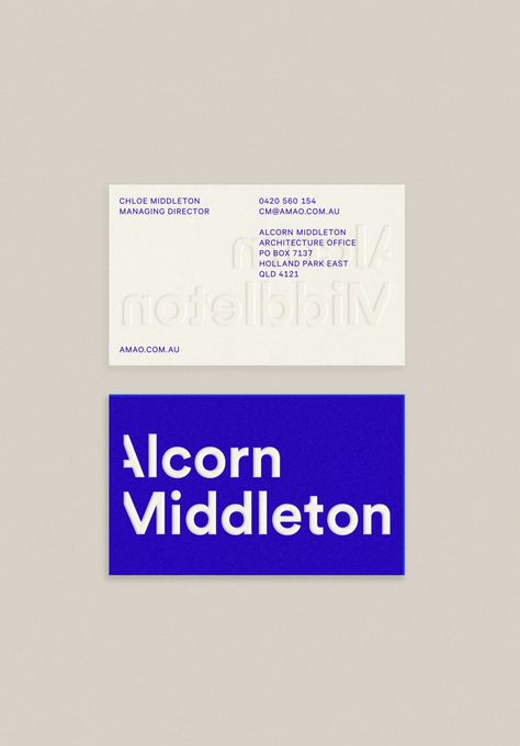 Alcorn Middleton — Swear Words Cv Inspiration, Swear Words, New Branding, Name Card Design, Collateral Design, Online Logo Design, Business Card Inspiration, 카드 디자인, Architecture Office