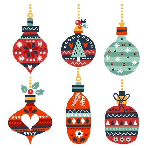 Xmas Drawing, Hand Drawn Christmas, 달력 디자인, Christmas Ball Ornaments, Christmas Embroidery Patterns, Vintage Christmas Images, Christmas School, Christmas Ornament Pattern, Cross Stitch Patterns Christmas