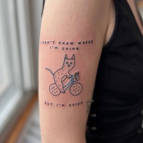 who’s coming with us ? 🚲🍓🐈💓 #fypage #fypシ #cattattoo #armtattoo #tattooideas #colortattoo #cutetattoo #ignorant #naive #bristoltattoo Naive Tattoo, Billy Martin, Cat Tattoo, Color Tattoo, Cute Tattoos, Arm Tattoo, Tattoos, On Instagram, Quick Saves