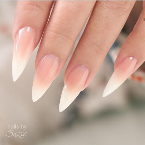 Bachelorette Nails, Baby Boomers Nails, French Fade, Unghie Sfumate, Kutek Disney, Sharp Nails, Her Nails, Baby Boomer, Square Acrylic Nails