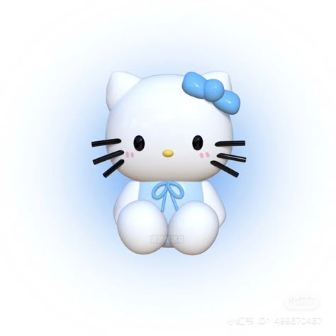 Hello Kitty Face, Phone Customization, Images Hello Kitty, Hello Kitty Themes, Minimalist Icons, Hello Kitty Aesthetic, Light Blue Aesthetic, Apple Icon, Blue Aesthetic Pastel