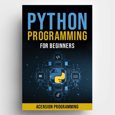 Designs | Python Programming for Beginners 1 | Book cover contest Python Programming For Beginners, Programming For Beginners, Python Programming, Simple Stories, Book Cover Design, Python, Cover Design, Programming, New Books