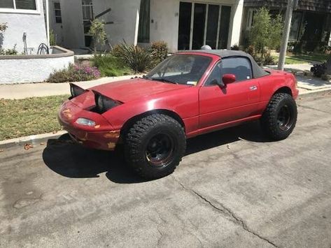 Off Road Miata, Lifted Miata, Miata Mods, Miata Car, Race Car Track, Automotive Mechanic, Car Memes, Mazda Mx5 Miata, Miata Mx5