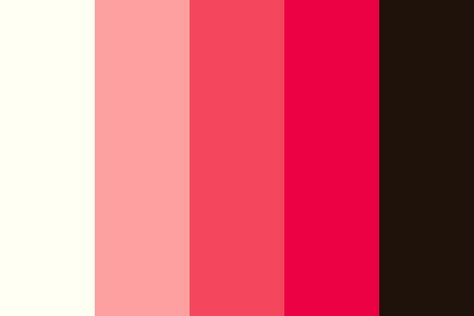 Hazbin Hotel Color Palette, Hotel Color Palette, Cherry Color Palette, Hex Color Palette, Popular Colors, Hex Colors, Color Wheel, Color Pallets, Hazbin Hotel