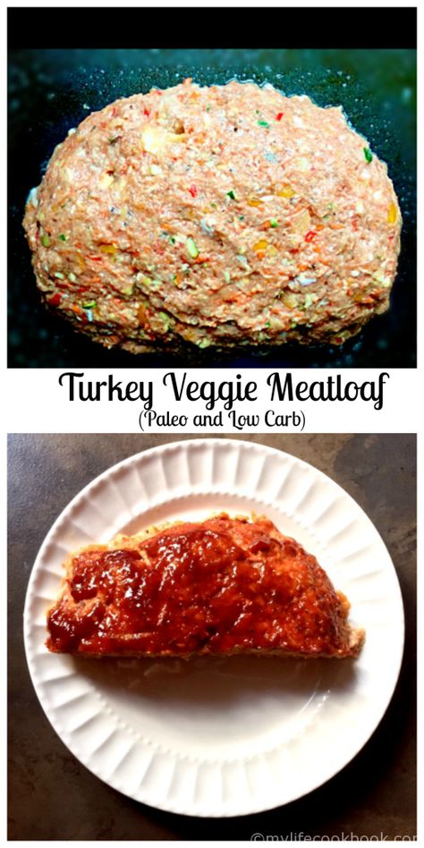 Meatloaf With Veggies, Gluten Free Turkey Meatloaf, Gluten Free Meatloaf Recipe, Veggie Meatloaf, Meatloaf With Oatmeal, Paleo Meatloaf, Healthy Meatloaf, Gluten Free Vegetables, Gluten Free Turkey