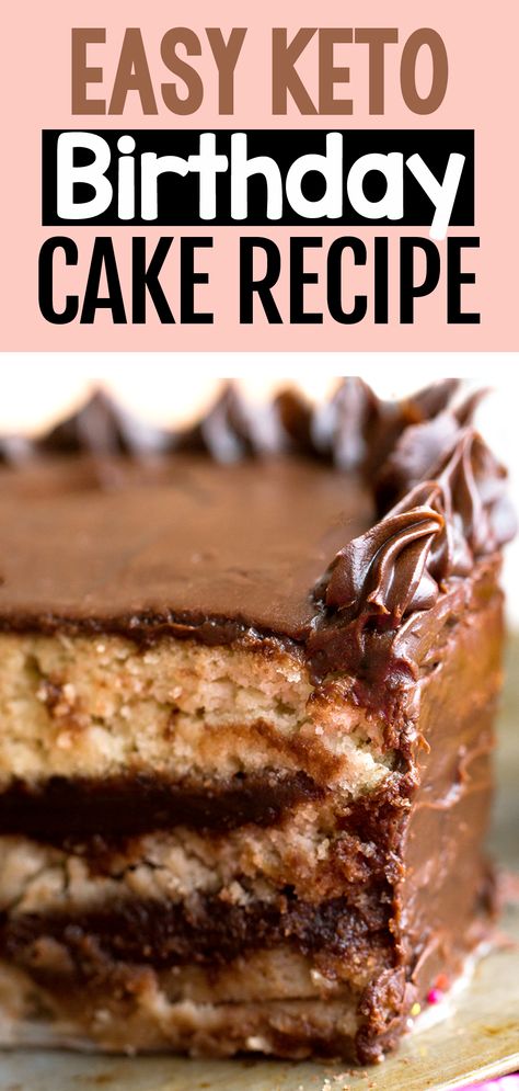 Keto Birthday Dessert Easy, Keto Vegan Cake Recipes, Keto Birthday Dessert, Sugarfree Cake Birthday, Sugar Free Birthday Cake Recipe, Healthy Yellow Cake Recipe, Keto Birthday Cake Recipes, Keto Birthday Cake Recipes Easy, Low Carb Birthday Cake