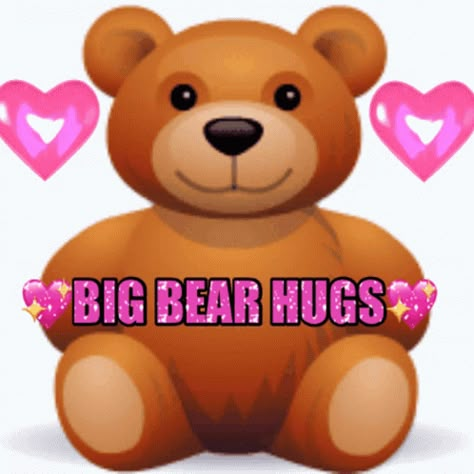 Hugs Bear Hug GIF - Hugs BearHug Love - Discover & Share GIFs Big Hugs For You, Hug Pictures, Hug Images, Happy Birthday Gif, Teddy Bear Hug, Hug Gif, Hugs And Kisses Quotes, Kiss Gif, Bear Gif