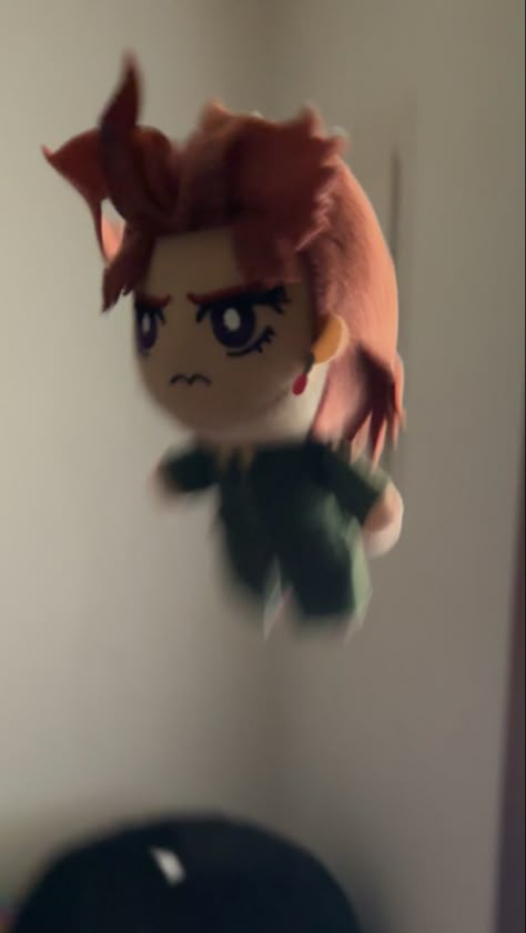 Kakyoin Plush, Kakyoin Donut, Kakyoin Wallpaper, Jjba Plushies, Jojo Plushies, Brooke Core, Narancia Ghirga, Kakyoin Noriaki, Rubber Soul