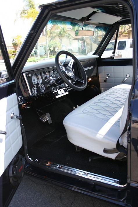 67 Chevy Truck, Chevy Trucks Accessories, 1966 Chevy Truck, 67 72 Chevy Truck, Vintage Chevy Trucks, Trucks Chevy, 72 Chevy Truck, Custom Car Interior, C10 Chevy Truck