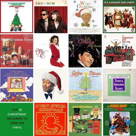 The Top 15 Christmas Records to Own on Vinyl - Turntable Kitchen. It's never too soon or too late to fill your home with these classic tunes ;) Christmas Vinyl Records, Christmas Album Covers, Xmas Postcard, Christmas Records, Goals Board, Pop Christmas, Japan Images, Christmas Feels, Vinyl Turntable