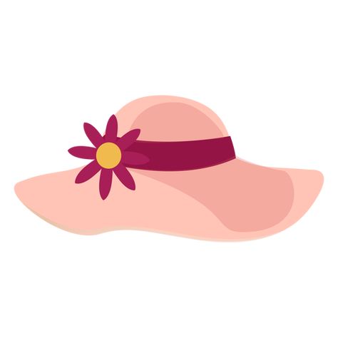 Beach Hat Drawing, Flower Png Images, 8. Mart, 8 Mart, Floppy Beach Hat, Calendar Planner, Flower Svg, Beach Hat, Aesthetic Collage