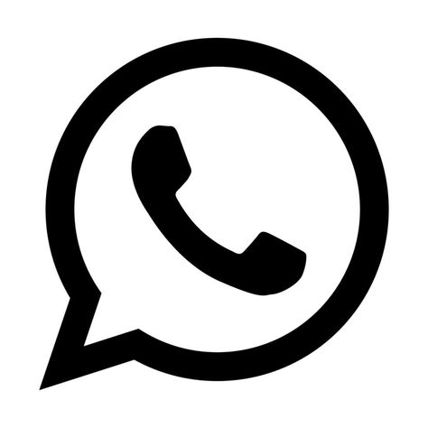 logotipo preto do whatsapp em fundo transparente Black Whatsapp Icon, Whatsapp Symbol, Instagram And Whatsapp Logo, Whatsapp Logo Icons, Whatsapp Logo Black, Whatsapp Icon Png, Black And White Whatsapp Icon, Whatsapp Logo Png Transparent, Whatsapp Logo Png