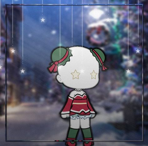 Gacha Christmas Outfits, Gacha Eyes, Gacha Pose, Gacha Fits, Eyes Ideas, Gamer Stuff, Festive Outfits, Gacha Clothes, Gacha Outfit