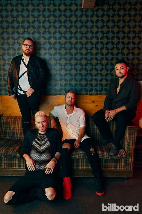 From left: Walk the Moon’s Waugaman, Petricca, Ray and Maiman photographed on Aug. 7, 2017 at Good Times at Davey Wayne’s in Los Angeles. Ghostbusters Theme, Walk The Moon, Back Vocal, Summer Songs, Song Of The Year, Kids Choice Award, Rock Songs, Mtv Videos, Video Music Awards