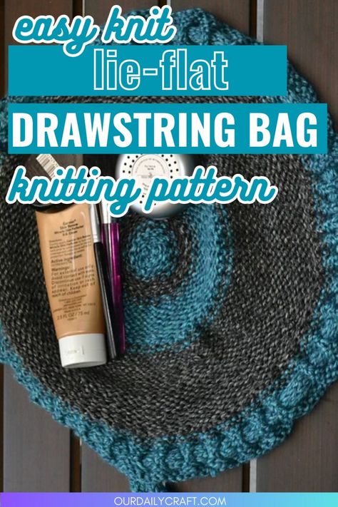 Makeup Toys, Daily Crafts, Hand Sewing Projects, Bag Knitting, Knitting Machine Patterns, Medium Weight Yarn, Machine Pattern, Dice Bag, Knitting Gift