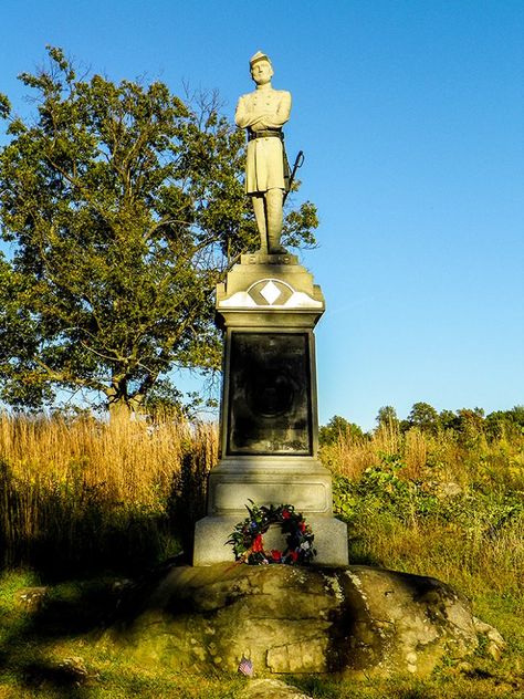 Col. Van Horn Ellis, 124th NY Infantry "Orange Blossom Regiment" Abraham Lincoln Gettysburg Address, Gettysburg College, St Longinus Statue, Gettysburg Address, Van Horn, Gettysburg National Military Park, Orange Blossom, Fire Hydrant, Lamp Post