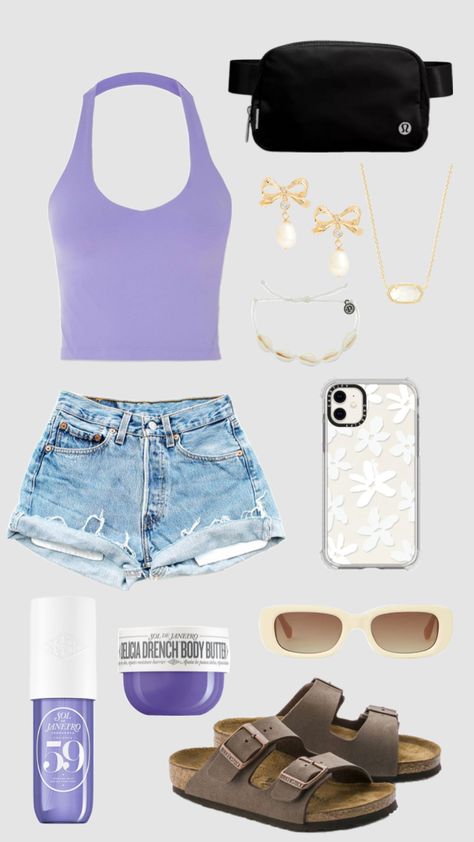 Vacay fit day 1!!!!! Summery Outfits, Outfit Upgrade, Preppy Summer Outfits, Outfit Inspo Summer, Casual Preppy Outfits, Trendy Outfits For Teens, Cute Lazy Day Outfits, Kawaii Fashion Outfits, Cute Preppy Outfits