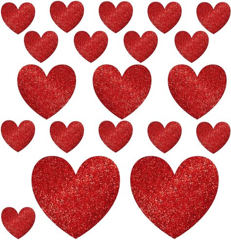 Amazon.com: amscan Glitter Heart Cutouts 20ct : Arts, Crafts & Sewing Party Event Decorations, Holiday Theme Party, Valentines Day Quotes For Him, Lips Art Print, Lips Art, Holiday Party Themes, Heart Printable, Diy Balloon Decorations, Event Decorations