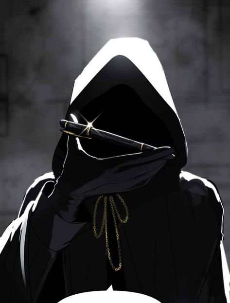 Hooded Anime Guy, Hooded Character Design Male, Masked Hooded Character, Dark Hooded Character, Black Anime Hoodie For Fans, The Novel's Extra, Black Hooded Hoodie With Anime Print, Shadow Person, Black Avatar