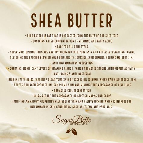 Shea Butter Benefits Skincare, Benefits Of Shea Butter, Diy Body Butter Recipes, Shea Butter Face, Body Butter Labels, Shea Butter Recipes, Shea Butter Benefits, Shea Butter Cream, Shea Butter Hair