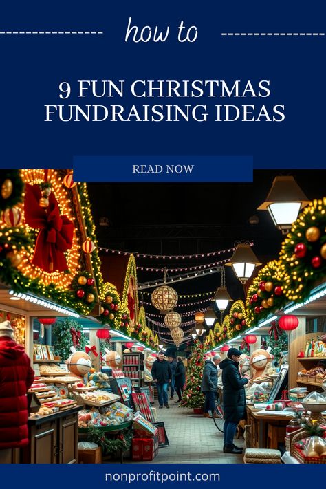 Get ready to spread holiday cheer while making a difference with these 9 creative Christmas fundraising ideas! Forget the usual tactics of wrapping paper or cookie sales; it’s time to stand out! From festive craft stalls to community bake-offs, these unique suggestions are perfect for schools, churches, or local non-profits looking to inspire generosity this season Christmas Themed Fundraiser Ideas, Christmas Charity Event Ideas, Christmas School Fundraiser Ideas, Holiday Fundraiser Ideas, Christmas Fundraiser Ideas, Fundraising Ideas For Church, Fundraising Ideas Non Profit, Christmas Fundraising Ideas, Ideas For Fundraising