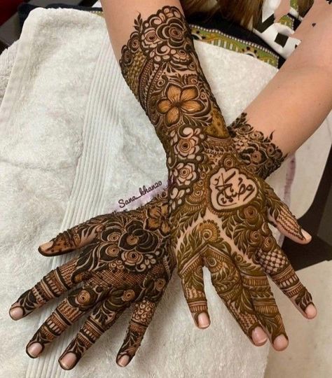 Follow me Mehendi Name Design, Urdu Mehndi Design, Urdu Name Mehndi Design, Semi Bridal Mehendi Design, Name Mehndi Design, Latest Mehndi Designs Wedding, Mehndi Tutorial, Foot Mehndi, Mahendi Designs