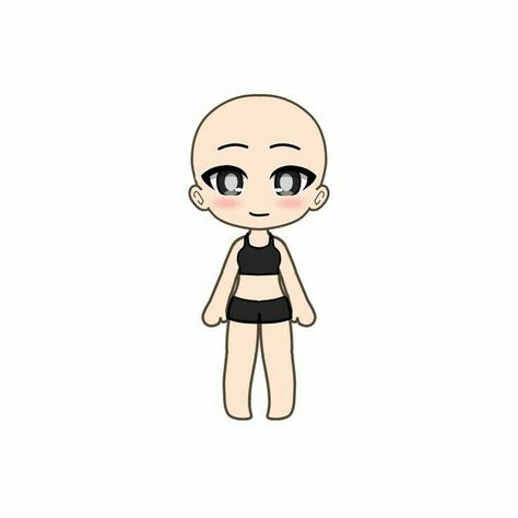 Front Face Gacha Base, Chibi Friends, Gacha Poses, Chibi Body, Be Weird, Drawing Body Poses, Nose Drawing, Different Art Styles, Edit Video